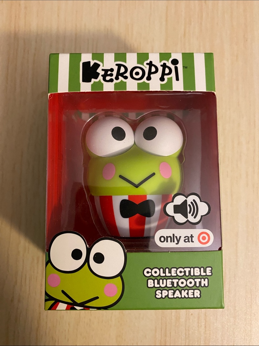 Keroppi Collectible Bluetooth Speaker - Green & Red